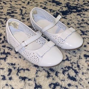 Girls Gymboree White Shoes Size 10